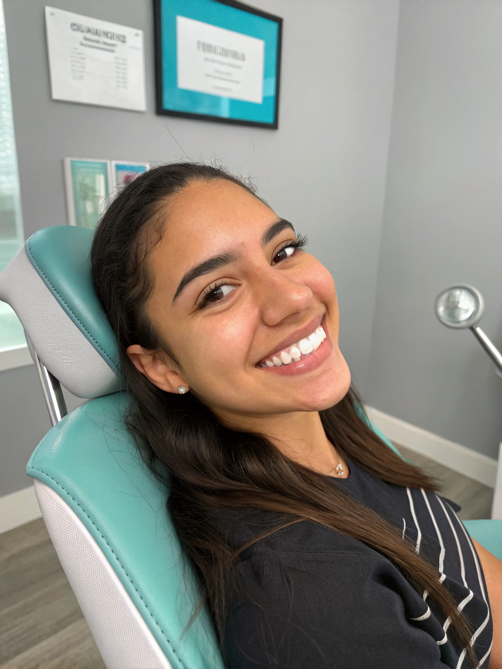 Patient with a confident, restored smile